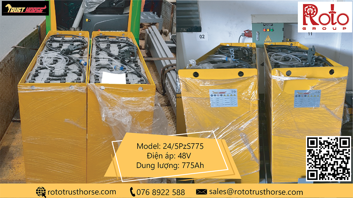 Bình điện Trust Horse 24-5PzS775