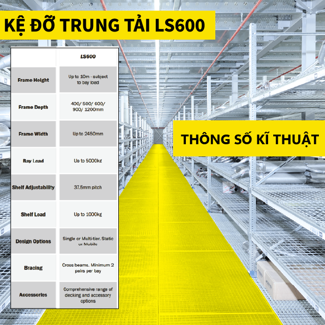 Kệ Trung Tải LS600