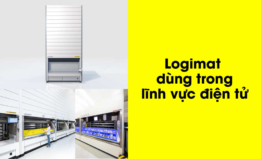 LogiMAT dùng trong lĩnh vực hàng điện tử