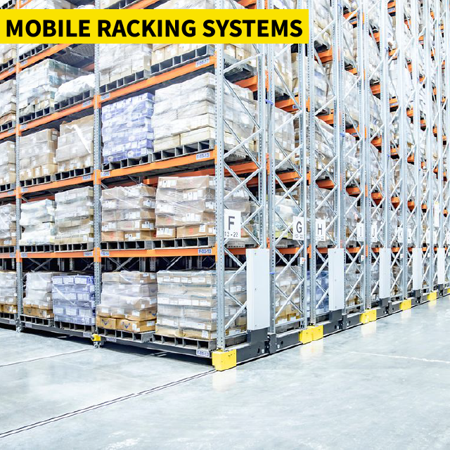SSI Schaefer Mobile Pallet Racking