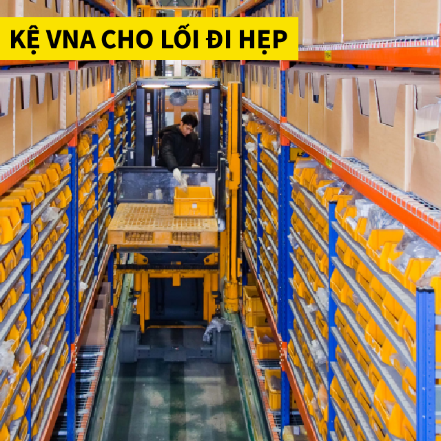Kệ Chứa Hàng VNA Lối Đi Hẹp